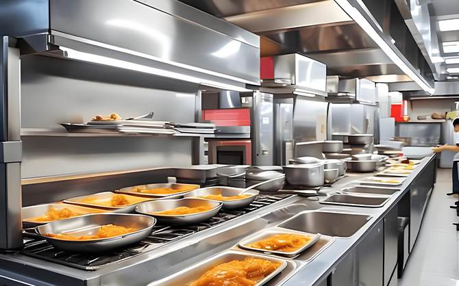 選擇瑞能，打造專業(yè)品質(zhì)的中央廚房廚具